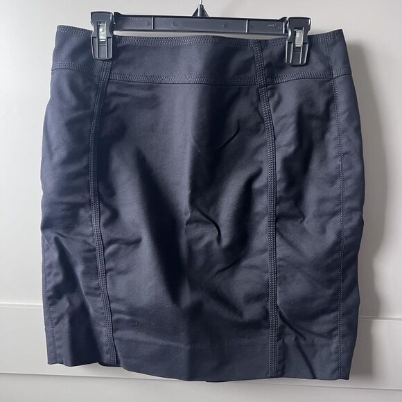 White House Black Market Dresses & Skirts - White House Black Market Skirt Womens 8 Black Perfect Form Pencil Lined Office